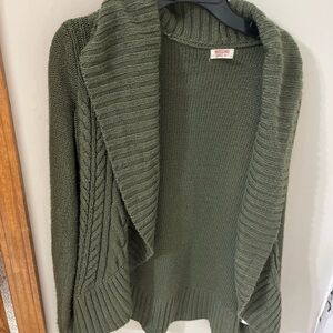Mossimo Supply Co. Women's Forest Green Cardigan